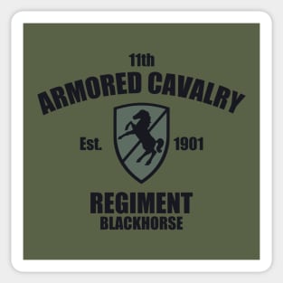 11th Armored Cavalry Regiment Sticker